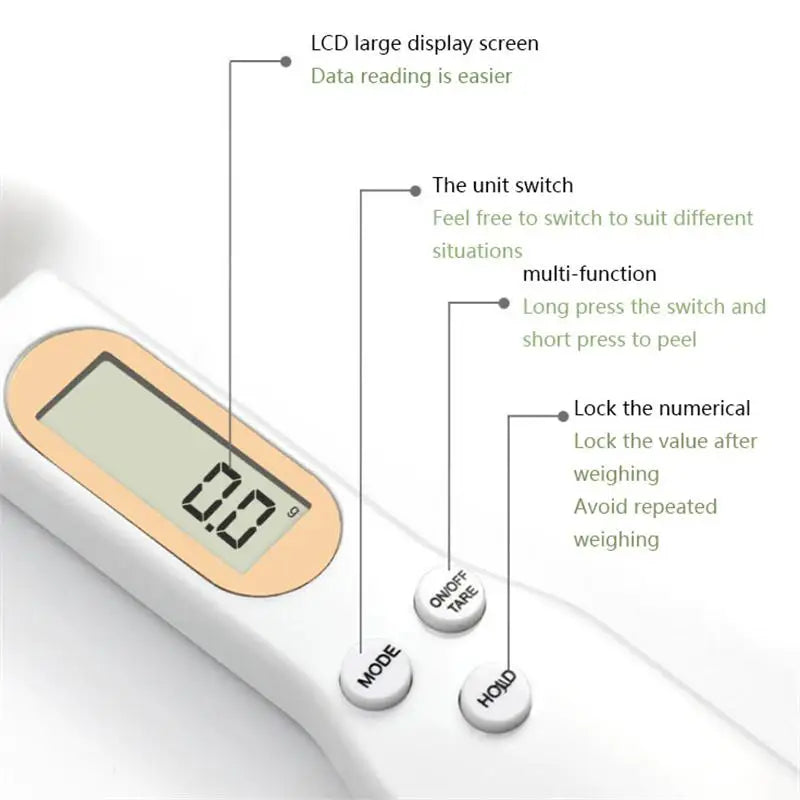 Scale Weighing Spoon Kitchen